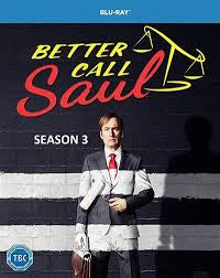 BETTER CALL SAUL SEASON THREE 3BLURAY VG