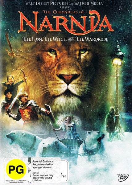 CHRONICLES OF NARNIA THE LION THE WITCH & THE WARDROBE DVD VG