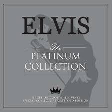 PRESLEY ELVIS-PLATINUM COLLECTION WHITE VINYL 3LP NM COVER VG+