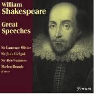 GREAT SPEECHES FROM SHAKESPEARE OLIVIER GIELGUD CD *NEW*