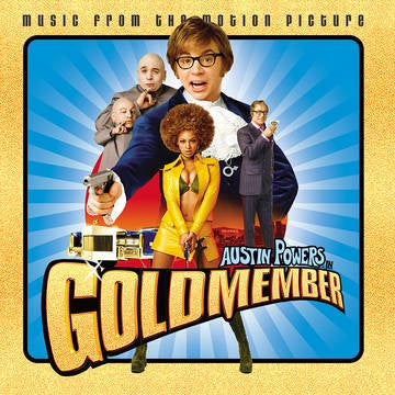 AUSTIN POWERS IN GOLDMEMBER OST-VARIOUS ARTISTS GOLD VINYL LP *NEW*