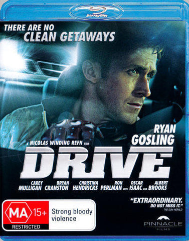 DRIVE BLURAY VG+