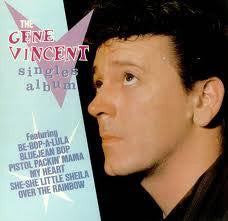 VINCENT GENE-SINGLES ALBUM LP VG COVER VG+