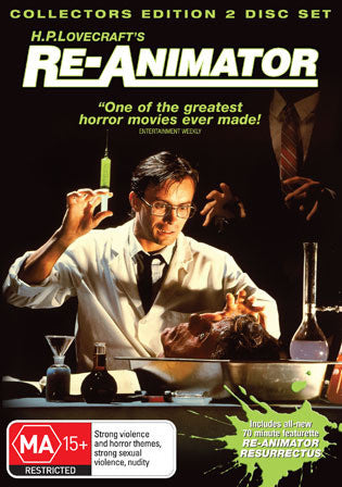 RE-ANIMATOR HP LOVECRAFT 2DVD VG