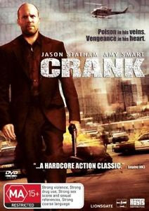 CRANK-REGION 1 DVD NM