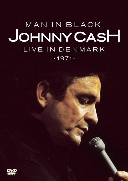 CASH JOHNNY - MAN IN BLACK LIVE IN DENMARK DVD NM
