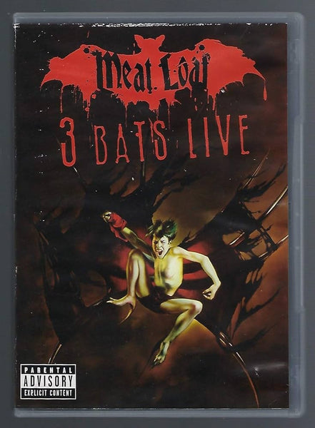 MEATLOAF - 3 BATS LIVE 2DVD VG