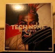 TECH N9NE-KLUSTERFUK EP CD AUTOGRAPHED *NEW*