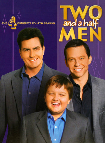 TWO AND A HALF MEN SEASON FOUR 4DVD VG