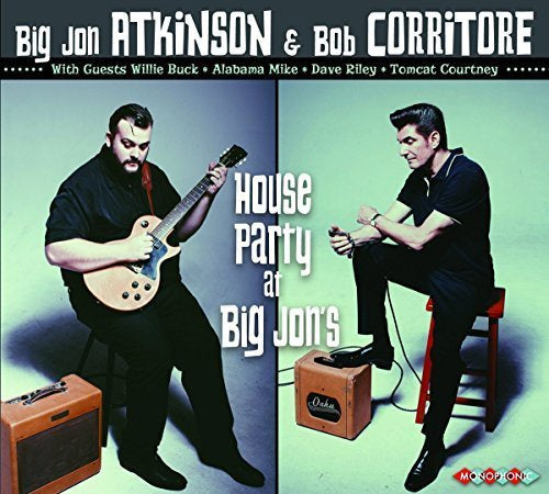 ATKINSON BIG JON & BOB CORRITORE-HOUSE PARTY AT BIG JON'S CD VG