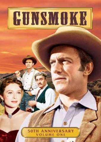 GUNSMOKE 50TH ANNIVERSARY VOL. 1 REGION 1 3DVD SET VG