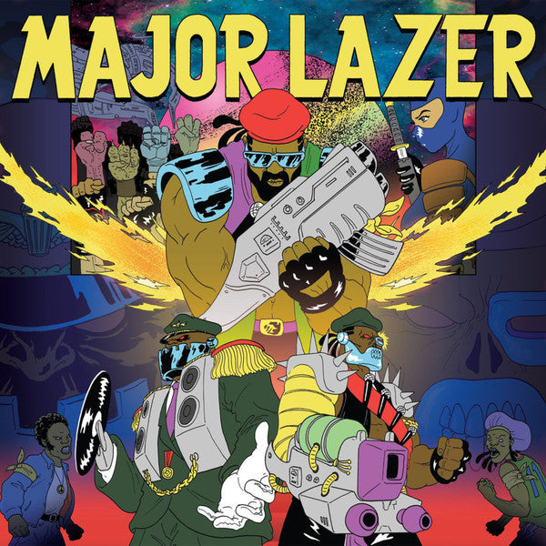 MAJOR LAZER-FREE THE UNIVERSE CD VG+