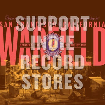 GRATEFUL DEAD-THE WARFIELD, SAN FRANCISCO CA, 10/9/80 & 10/10/80 2LP *NEW*