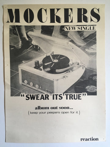 MOCKERS-ORIGINAL ALBUM PROMO POSTER