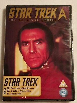 STAR TREK THE ORIGINAL SERIES DISC 8 EPS. 22,23,24 DVD VG