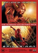 SPIDERMAN + SPIDERMAN TWO 2DVD VG