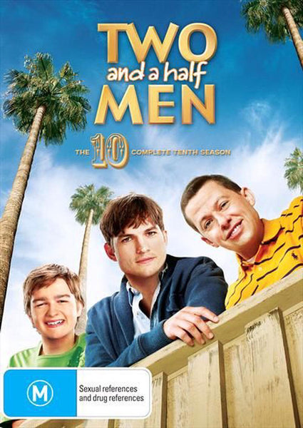 TWO AND A HALF MEN SEASON TEN 3DVD VG