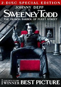 SWEENEY TODD-REGION 1 DVD NM