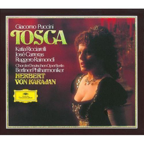 PUCCINI KARAJAN-TOSCA 2CD VG