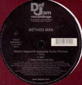 METHOD MAN-WHAT'S HAPPENIN' 12" VG