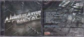 ANNIHILATOR-METAL CD *NEW*