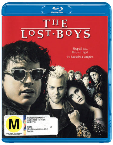 THE LOST BOYS BLURAY VG+