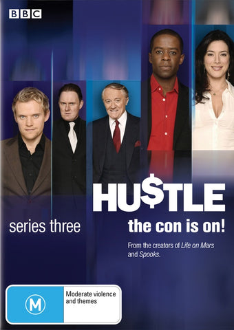 HUSTLE SEASON THREE 2DVD VG