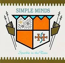SIMPLE MINDS-SPARKLE IN THE RAIN LP NM COVER VG+