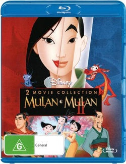 MULAN + MULAN II BLURAY VG+