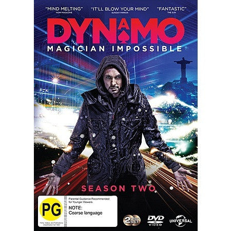 DYNAMO MAGICIAN IMPOSSIBLE SEASON TWO 2DVD VG