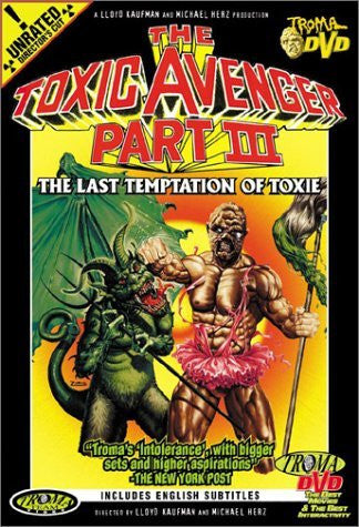 TOXIC AVENGER PART 3 DVD G