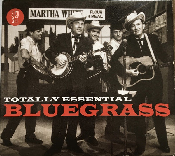 TOTALLY ESSENTIAL BLUEGRASS-VARIOUS ARTISTS 3CD VG