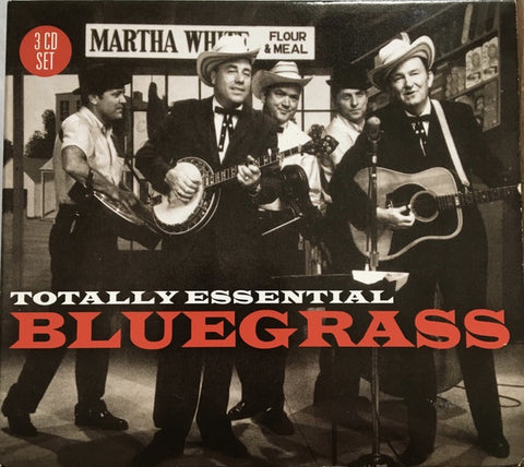 TOTALLY ESSENTIAL BLUEGRASS-VARIOUS ARTISTS 3CD VG