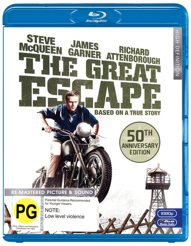 GREAT ESCAPE THE BLURAY VG+