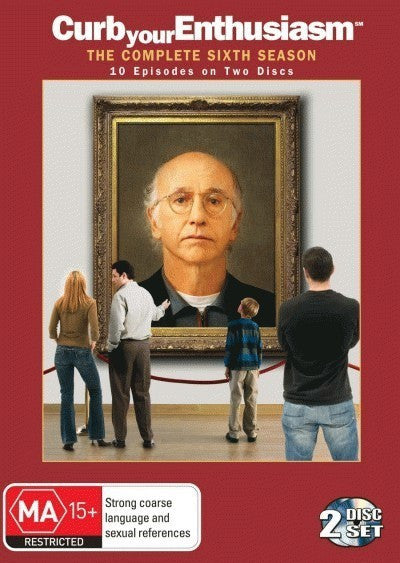 CURB YOUR ENTHUSIASM-SEASON SIX 2DVD VG