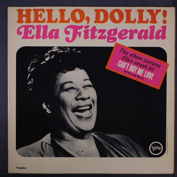 FITZGERALD ELLA-HELLO, DOLLY LP VG COVER G
