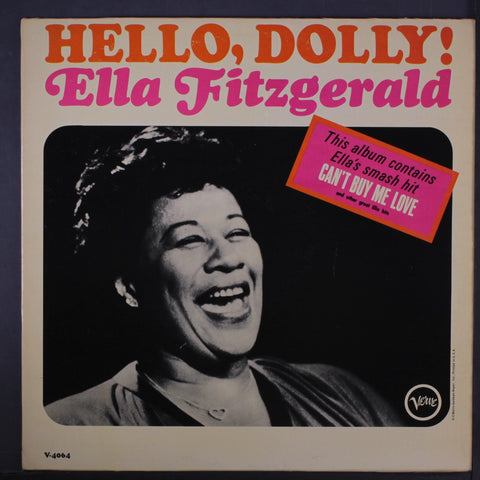 FITZGERALD ELLA-HELLO, DOLLY LP VG COVER G