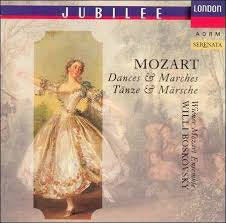 MOZART-DANCES & MARCHES WIENER MOZART ENSEMBLE BOSKOVSKY CD VG