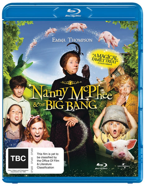 NANNY MCPHEE & THE BIG BANG BLURAY VG+