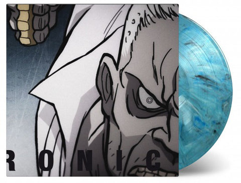 URINE JIMMY & SERGE TANKIAN-FUKTRONIC BLUE MARBLED VINYL LP *NEW*