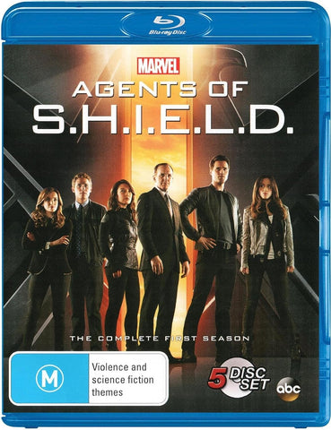 AGENTS OF S.H.I.E.L.D SEASON 1 BLURAY VG