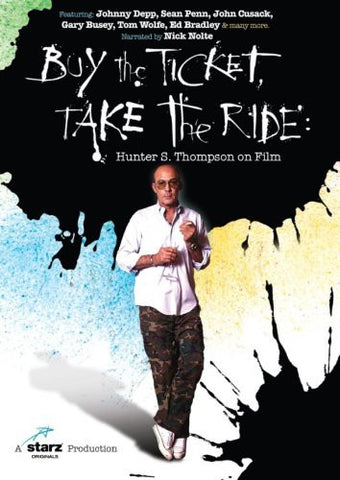 BUY THE TICKET TAKE THE RIDE-HUNTER S THOMPSON DVD VG