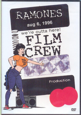 RAMONES-WERE OUTTA HERE DVD G