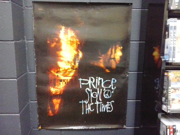 PRINCE-SIGN O THE TIMES ORIGINAL PROMO POSTER