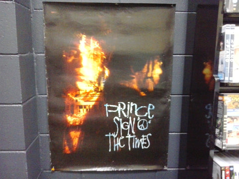 PRINCE-SIGN O THE TIMES ORIGINAL PROMO POSTER