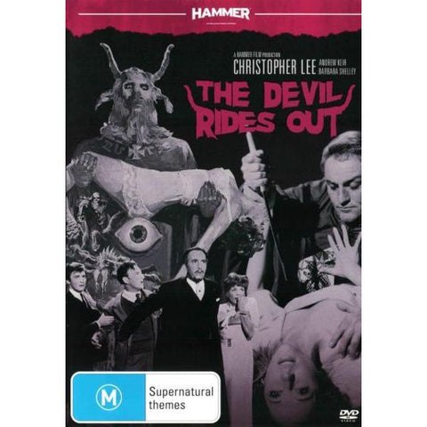 DEVIL RIDES OUT DVD VG