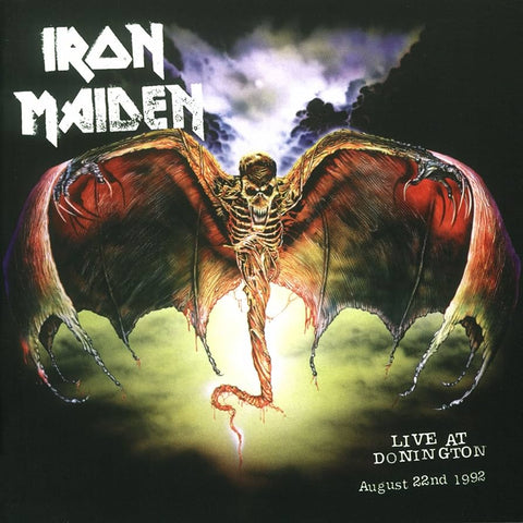 IRON MAIDEN-LIVE AT DONINGTON 2CD VG