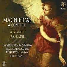 SAVALL JORDI-MAGNIFICAT & CONCERTI VIVALDI J.S. BACH CD+DVD *NEW*