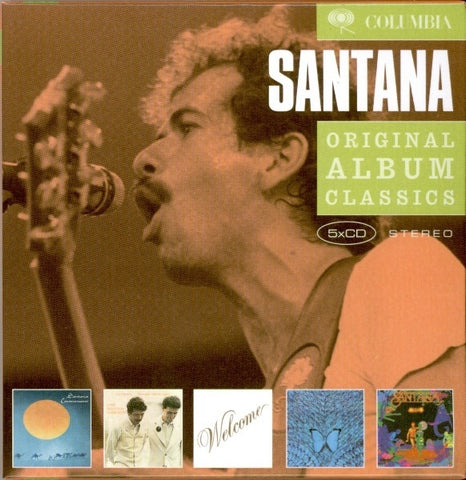 SANTANA-ORIGINAL ALBUM CLASSICS 5CD VG+