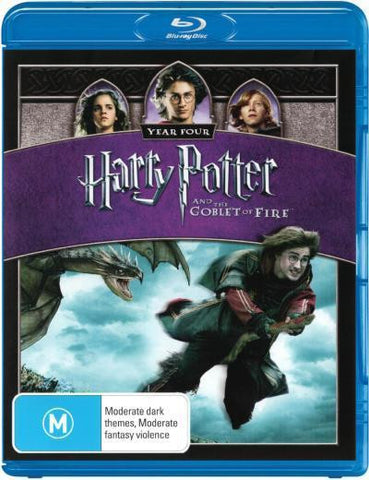 HARRY POTTER AND THE GOBLET OF FIRE BLURAY VG+
